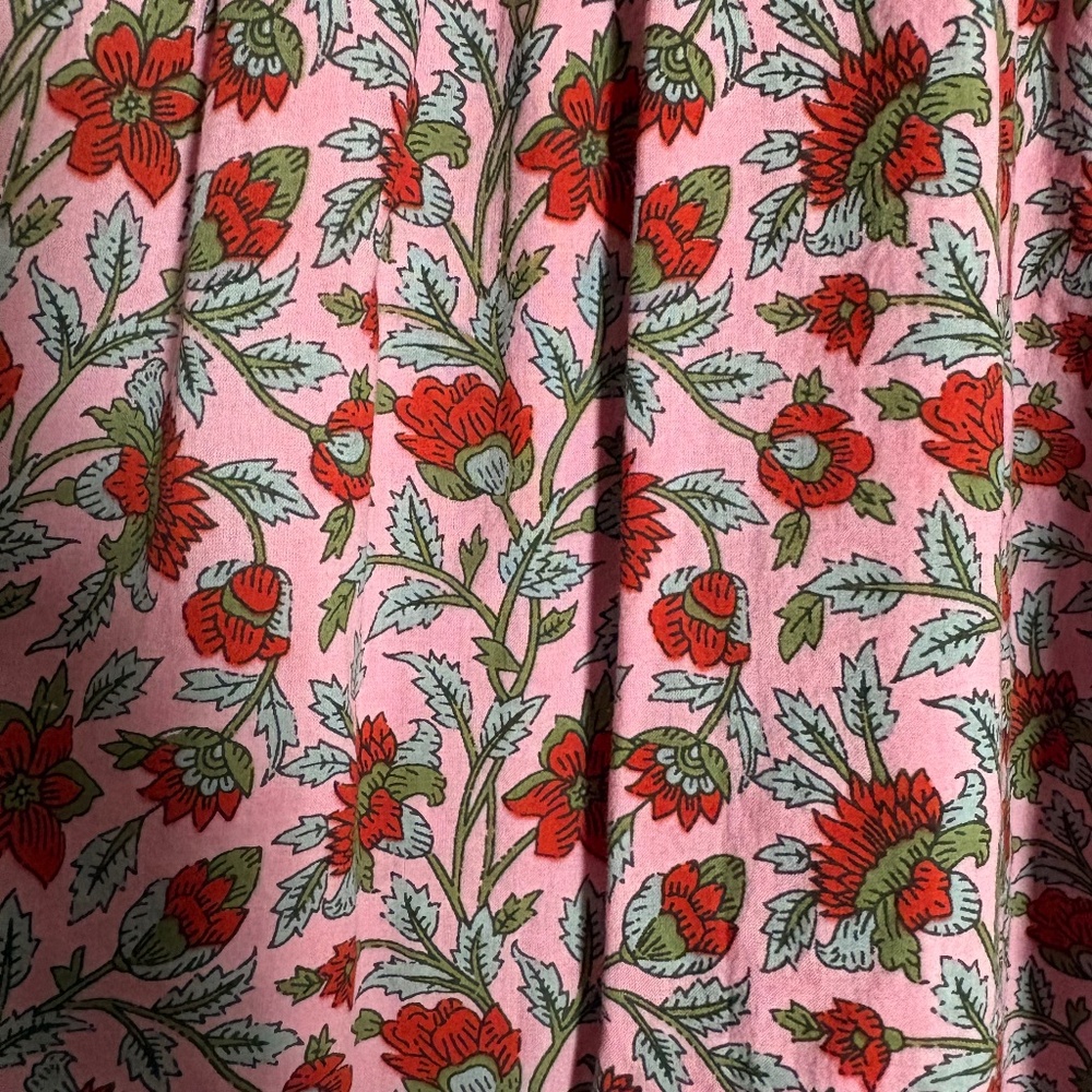 Anthropologie DRA Los Angeles Matilda Midi Women’s SZ M Floral Print Dress - Picture 4 of 8